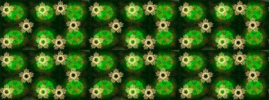 Renkli kar taneleri Raster çizimi. Raster yeşili, mavi ve gri kar tanelerinden izole edilmiş. Güzel kış süsleri..