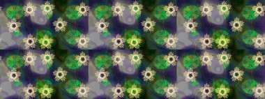 Kar Tanesi Mozaik ikonu. Sembol kışı, donmuş, Noel, yeni yıl tatili. Düz dizayn. Grafiksel element dekorasyonu. Raster illüstrasyonu. Siluet kar tanesi işareti izole edilmiş yeşil, gri ve mavi renkler