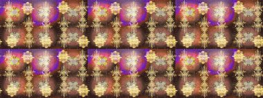 Meteoroloji buz koleksiyonu. Raster. Kış Noel 'inde kar bembeyaz kristal element. Xmas Frost kar taneleri izole edilmiş siluet sembolü. Kar Tanesi raster simgesi arka plan kahverengi, bej, mor.