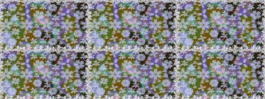 Sabıka fotoğraflarında, bebek kıyafetlerinde, duvar kâğıtlarında, paket kutularında falan kullanılabilir. Raster. Zarif, parlak ve kusursuz nötr çiçek deseni tasarımı.