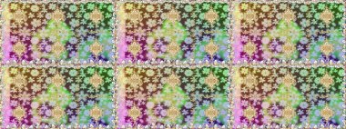 Raster klasik barok çiçeksiz altın desenli. Tarafsız renklerdeki altın desenler ve altın elementler. Süslü dekorasyon. Lüks, kraliyet ve Viktorya dönemi konsepti.