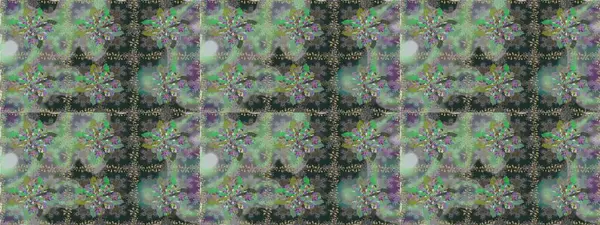 Gri renkli etnik çiçeklerle kusursuz bir desen. Raster Çiçek İllüstrasyon Şirin Tekstil.