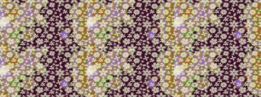 Küçük çiçekteki sevimli çiçek deseni. Tarafsız renklerde çiçekler.