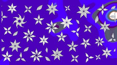 Raster suluboya çiçek deseni, narin çiçekler, menekşe çiçekleri, tebrik kartı şablonu. Güzel kumaş deseni.