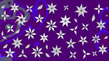 Eskiz Vintage Çiçek Deseni. Raster Kalça dokusu deseni.