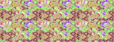 Barok tarzında altın çiçekli süs. Altın çiçekli eskiz deseni. Damask arkaplanı. Tarafsız renklerdeki altın element.