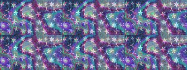 İllüstrasyon kar tanesi. Güzel dekorasyon. Kışın sembolü. Ayrı suluboya kar taneleri mavi renklerde.