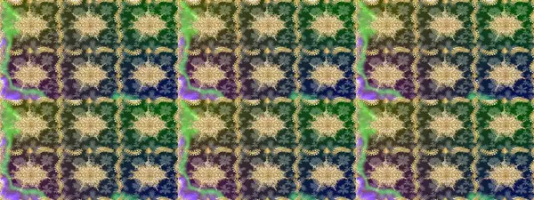 Yeşil renkte altın elementler. Şık bir grafik desen. Skeç raster arka planı. Duvar kâğıdı barok, İspanyol kumaşı. Çiçek deseni.