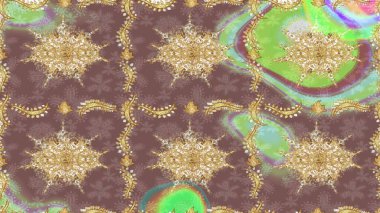 Eskiz öğesi ahşap oyma. Kahverengi renkli ve altın elementli desen. Küçük bir alan derinliği. Klasik mobilya tarzı. Altın kaplamalı kahverengi zemin. Patina. Lüks mobilyalar. Oyma.