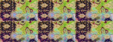 Tasarım şablonu için çizgi çizimi sınırı. Davetiyeler, kartlar, web sayfası için Raster illüstrasyon. Doğu tarzı element. Tarafsız renklerde altın element. Altın çizgili çiçek dekoru.