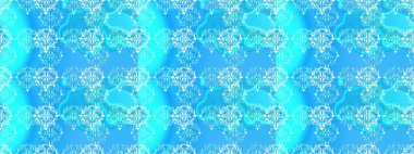 Raster Güzel kumaş deseni. Raster suluboya çiçek deseni, narin çiçekler, mavi, nötr ve beyaz çiçekler, tebrik kartı şablonu.