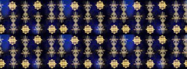 Raster illüstrasyonu. Kristal kar taneleri siyah, mavi ve gri renklerde.