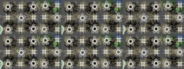 Elle çizilmiş kartanesi karalaması. Raster illüstrasyonu. Yılbaşı kış tasarımı için renkli kar taneleri.