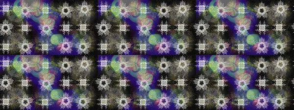 Noel süsleri ve Noel süsleri. Raster Noel soyut renkli arkaplan ve düşen kar tanesi.