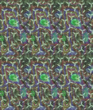 Çiçek desenli eskiz. Düz Çiçek Elementleri Tasarım Raster illüstrasyonu. Renkli Bahar Teması eskiz kalıbı. Yeşil renkte çiçekler.