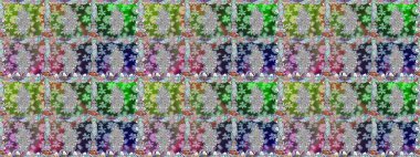 Çiçeksiz desenlerin resmi. Tarafsız renklerde vadinin çiçekleri.