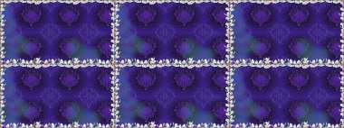 Raster çizimde sorunsuz çiçek desenli. Düz çiçek öğeleri tasarım. Fantezi kumaş deseni. Bahar Tema Dikişsiz desen arka plan rengi.