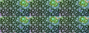 Çiçek desenli çizim. Asya tekstil tarzında. Renkli Bahar Teması eskiz kalıbı. Güzel kumaş deseni. Raster illüstrasyonu. Düz Çiçek Elementleri Tasarımı.