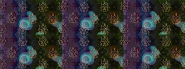 Çiçekleri, deniz kabukları, mandalaları ve suluboya efektleriyle donanma geçmişi. Yatak çarşafları, ceket, paket tasarımı, kumaş ve moda kavramları için tekstil baskısı. Çizim kalıbı etnik tasarım.