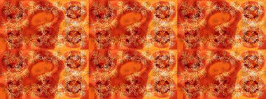 Raster illüstrasyonu. Kar taneleri ve raster arkaplanlı Noel karalaması deseni.