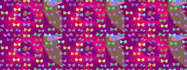 Davetiye, kart ve parmak izi için basit şirin bir model. Kelebeklerle dolu renkli bir halk eskizi çizimi. Mor arkaplanda renkli bir kelebek.