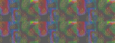 Gri renkli çiçekler. Raster düz çiçek çizim deseni. Tasarım hediye paketi, tebrik kartları, posterler ve afiş tasarımı.