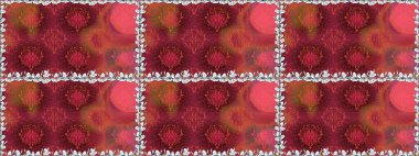 Çiçekleri, deniz kabukları, mandalaları ve suluboya efektleriyle donanma geçmişi. Yatak çarşafları, ceket, paket tasarımı, kumaş ve moda kavramları için tekstil baskısı. Kusursuz etnik tasarım.