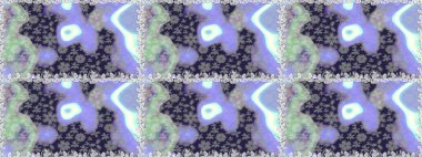 Raster illüstrasyonunda kusursuz çiçek deseni. Gri renkli çiçekler.