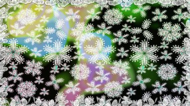 Raster çiçekli arka plan. Güzel, pürüzsüz bir desen. Yazdır. Güzel kumaş deseni. Renkli Yaz Temalı Kusursuz Arkaplan. Düz Çiçek Elementleri Tasarımı.