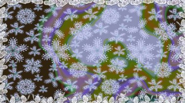 Tarafsız renklerde çiçekler. Çiçeksiz desenli arka plan, darbeler, sıçramalar, yaz çiçekleri. Raster illüstrasyonu.