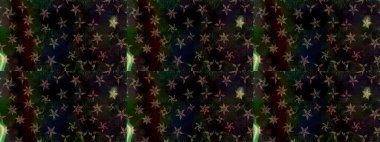 Siyah ve gri renkli şirin çiçekler. Raster illüstrasyonu. Moda baskısı, albüm, ambalaj kağıdı ve duvar kağıdı için zarif dekoratif süslemeler. Küçük çiçekli basit bir çiçek çizimi..