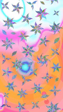 Doğal kozmetik ürünleri, parfüm, çiçekçi dükkanı için bahar ihalesi tasarımı. Tarafsız ve turuncu lale çiçekli Raster eskiz deseni. Paket kağıdı için en iyisi. Karşılama ya da düğün geçmişi olarak kullanılabilir.