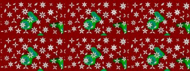 Çiçek desenli eskiz, yaz çiçekleri. Renkli Bahar Teması eskiz kalıbı. Düz Çiçek Elementleri Tasarımı. Kırmızı ve nötr renkte çiçekler.