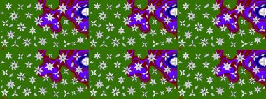 Sabıka fotoğraflarında, bebek kıyafetlerinde, duvar kâğıtlarında, paket kutularında falan kullanılabilir. Zarif, parlak ve eskiz yeşil ve nötr çiçek desenli tasarım. Raster..