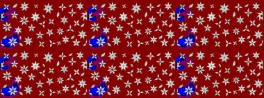 Küçük çiçekteki sevimli çiçek deseni. Kırmızı ve nötr renkte çiçekler.