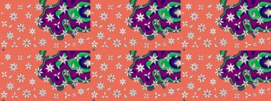 Çiçekler turuncu ve nötr renkler suluboya tarzında. Suluboya çizim kalıbı. Çiçek izi.