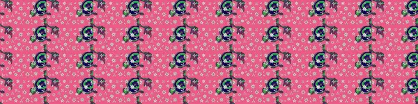 Raster - stok. Pembe ve nötr çiçekli eskiz deseni, suluboya çiçek deseni, şirin çiçek, duvar kağıdı, kart veya kumaş için fayanslı.