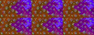 Çiçeğin suluboya çizimlerinin mükemmel deseni. Dekorasyon ve tasarım için güzel bir desen. Suluboya desenli çiçek deseni. Moda baskısı. Ayarlanmış.