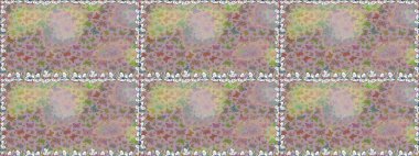 Tarafsız renkler üzerine bir resim. Raster Kelebekleri deseni. Güzel bir kumaş tasarımı. Soyut, kusursuz arkaplan.