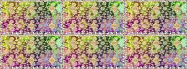 Çiçek süsü kumaş deseni, cam, çiçek desenli altın elementli, nötr renklerde metal. Klasik raster altın pürüzsüz desen.