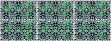 Suluboya çiçek elemanları büyük kümesi. Raster sevimli suluboya Dikişsiz çiçek deseni. Kartlar, davetiyeler, tarih kartları ve daha birçok tasarruf için kullanılabilir.