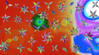 Güzel kumaş deseni. Güzel suluboya yaz çiçekleri deseni..