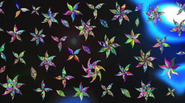 Moda baskısı. Dekorasyon ve tasarım için güzel bir desen. Ton halinde. Çiçeğin suluboya çizimlerinin mükemmel deseni. Suluboya desenli çiçek deseni.