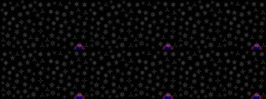 Üzerinde gelincikler ve vadi zambakları olan renkli çiçek desenli nakış deseni. Tekstil tasarımı için siyah renkli geleneksel halk çiçekleri buketi.