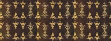 Suluboya çiçek buketi. Çiçek arkaplan. Çiçekli tebrik kartı. Kahverengi, gri ve nötr renklerde. Raster illüstrasyonu. Doğum günü kartı ya da düğün davetiyesi.