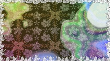 İşlemeli çiçekli, dikişsiz desen. Parmak izi, kumaş, duvar kâğıdı, tekstil için raster dokusu. Renkli grunge koloni çiçekleri ile soyut arkaplanı zenginleştirir.