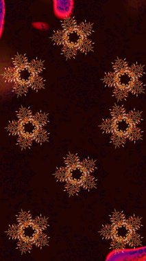 Arabesk ile klasik model. Geleneksel klasik süs. Arabesk ve çiçekli doğu raster desenleri.