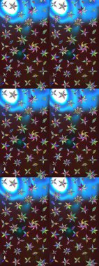 Küçük yabani çiçeklerdeki halk modelini çiz. Taşralı şıklığı. Tekstil, duvar kâğıdı, kapaklar, yüzey, baskı, hediye paketi, hatıra defteri, dekupaj. Liberty style millefleurs.