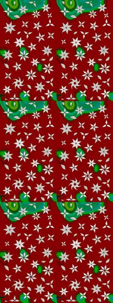 Tropik çiçekler. Kırmızı ve nötr renklerde çiçekler. Gömlek çizimi Arkaplan Deseni.