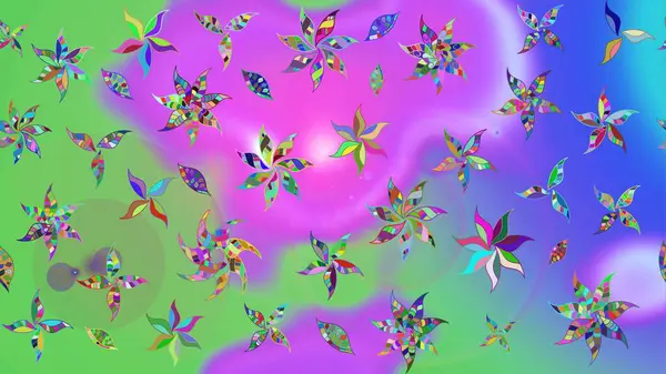 Tekstil, kumaş, kapaklar, duvar kağıtları, baskı, naylon, koleksiyon defteri, örgü, dekupaj için güzel bir eskiz. Millefleur 'lar. Küçük menekşe ve yeşil renkte güzel bir besin torbası deseni, çiçekler..